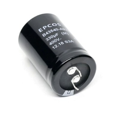 EPCOS 1000μF Aluminium Electrolytic Capacitor 250V dc, Snap-In - B43544F2108M000