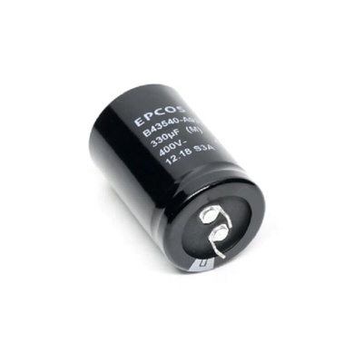 EPCOS 1000μF Aluminium Electrolytic Capacitor 250V dc, Snap-In - B43644F2108M000