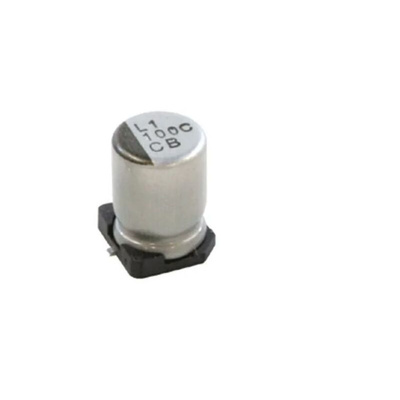Nichicon 150μF Aluminium Electrolytic Capacitor 50V dc, Surface Mount - UCD1H151MNL1GS
