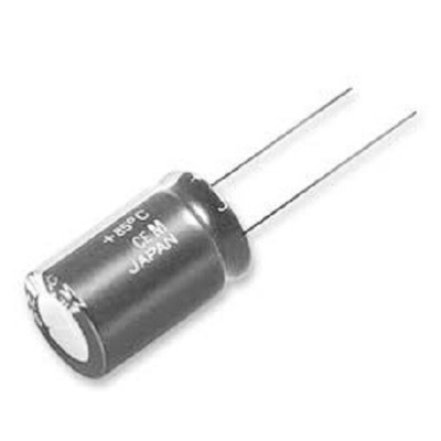 Panasonic 470μF Aluminium Electrolytic Capacitor 16V dc, Radial, Through Hole - ECA1CM471B