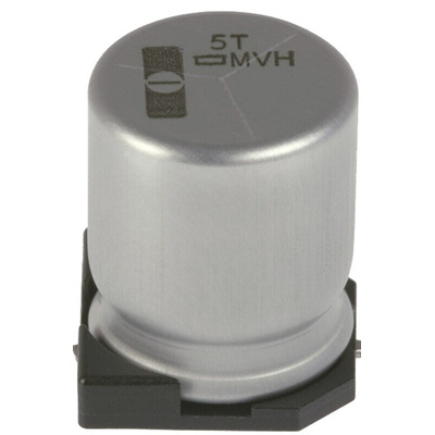 CHEMI-CON 470μF Aluminium Electrolytic Capacitor 35V dc, Surface Mount - EMVH350ARA471MKG5S