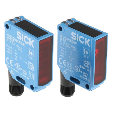 Sick Through Beam Photoelectric Sensor, Block Sensor, 0 → 20 m Detection Range IO-LINK