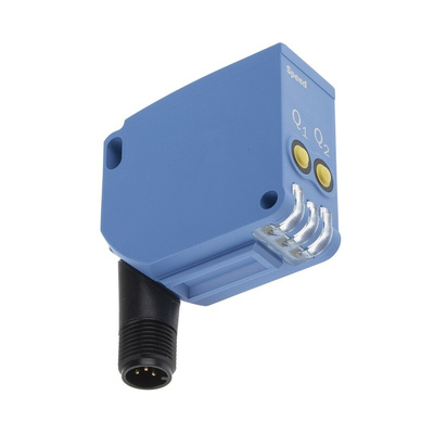 Sick Background Suppression Photoelectric Sensor, Block Sensor, 50 mm → 2.5 m Detection Range