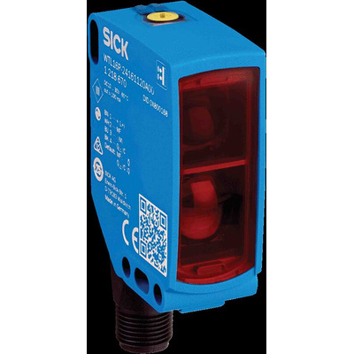 Sick Background Suppression Photoelectric Sensor, Block Sensor, 2 m Detection Range
