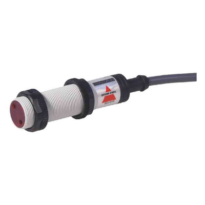 Carlo Gavazzi Diffuse Photoelectric Sensor, Barrel Sensor, 100 mm Detection Range