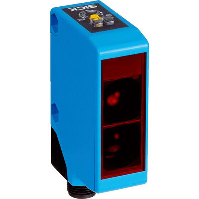 Sick Retroreflective Photoelectric Sensor, Block Sensor, 12 m Detection Range