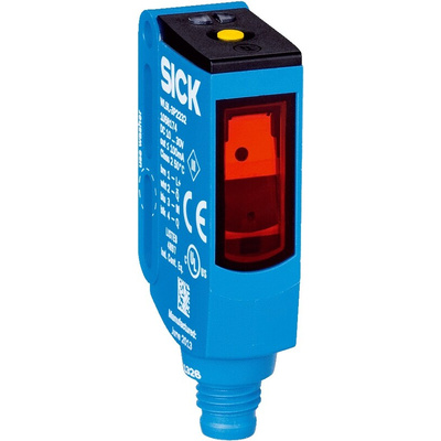 Sick Retroreflective Photoelectric Sensor, Block Sensor, 12 m Detection Range