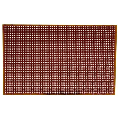 RE200-HP, Single Sided Matrix Board FR2 with 38 x 61 1mm Holes, 2.54 x 2.54mm Pitch, 160 x 100 x 1.5mm