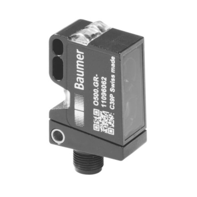 Baumer Light Barrier Photoelectric Sensor, Block Sensor, 1 m Detection Range IO-LINK