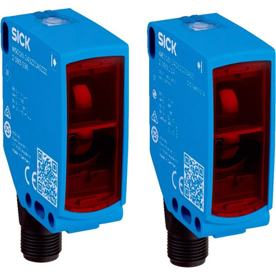 Sick Through Beam Photoelectric Sensor, Block Sensor, 0 → 45 m Detection Range