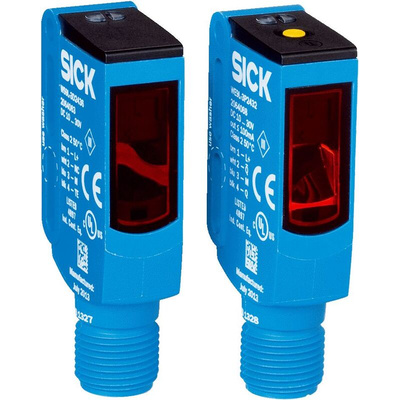 Sick Through Beam Photoelectric Sensor, Block Sensor, 0 → 60 m Detection Range