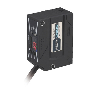 Omron Diffuse Photoelectric Sensor, Rectangular Sensor, 600 mm Detection Range