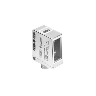 Baumer SmartReflect Light barrier Photoelectric Sensor, Rectangular Sensor, 60 → 600 mm Detection Range