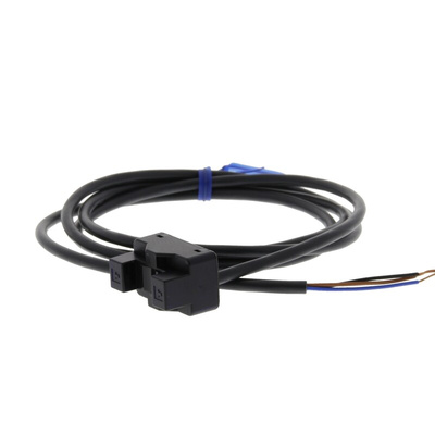 Omron Through Beam Photoelectric Sensor, Fork Sensor, 13 mm Detection Range