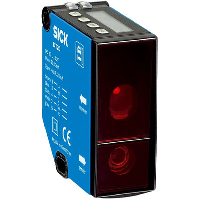 Sick Distance Photoelectric Sensor, Block Sensor, 100 → 600 mm Detection Range