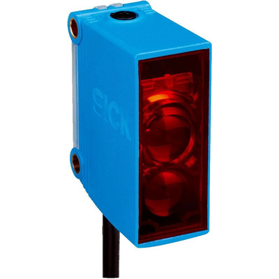 Sick Retroreflective Photoelectric Sensor, Rectangular Sensor, 0.08 → 15 m Detection Range