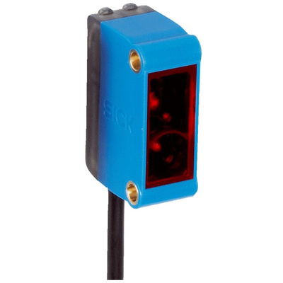 Sick Retroreflective Photoelectric Sensor, Block Sensor, 6 m Detection Range