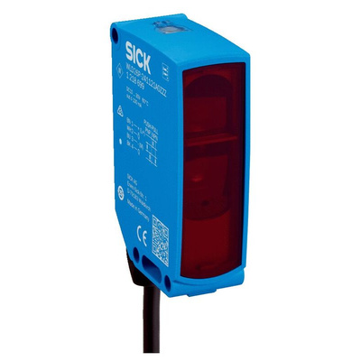 Sick Retroreflective Photoelectric Sensor, Rectangular Sensor, 0 - 18 M Detection Range IO-LINK