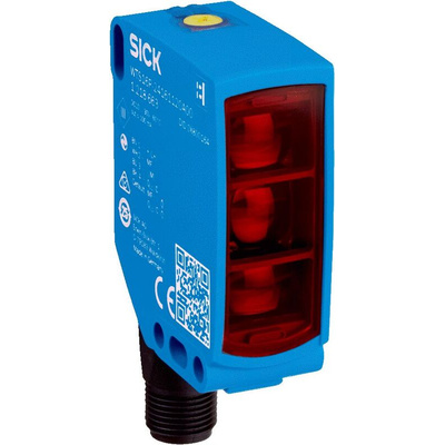 Sick Background Suppression Photoelectric Sensor, Block Sensor, 50 → 750 mm Detection Range IO-LINK