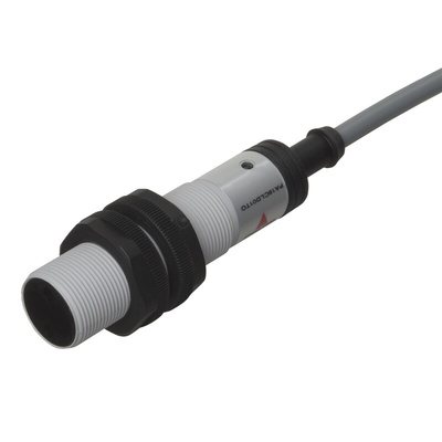 Carlo Gavazzi Retroreflective Photoelectric Sensor, Barrel Sensor, 3000 mm Detection Range