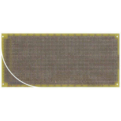 RE332-LF, Double Sided DIN 41612 Multibus II Board With 32 x 81 1mm Holes, 2.54 x 2.54mm Pitch, 220 x 100 x 1.5mm