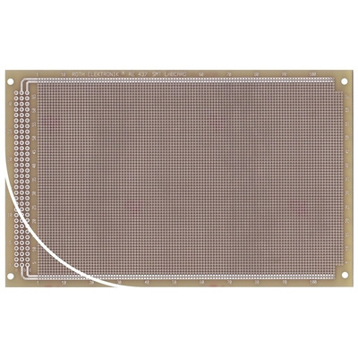 RE437-LF, Double Sided DIN 41612 C SMT Eurocard FR4 With 108 x 69 0.35mm Holes, 1.27 x 1.27mm Pitch, 160 x 100 x 1.5mm