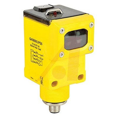 Banner Retroreflective Photoelectric Sensor, Block Sensor, 150 mm → 6 m Detection Range