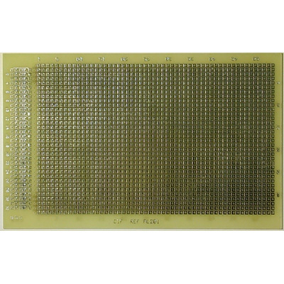 AL201, Double Sided DIN 41612 Matrix Board FR4 with 1mm Holes 160 x 100 x 1.5mm