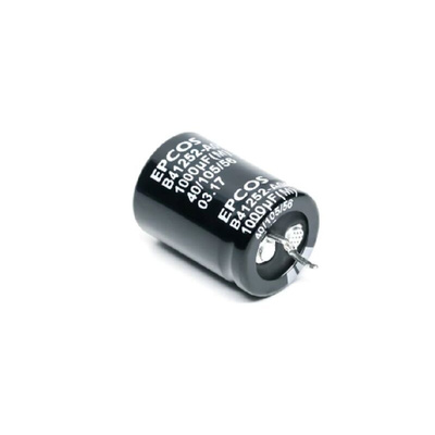 EPCOS 15000μF Aluminium Electrolytic Capacitor 35V dc, Snap-In - B41252A7159M000