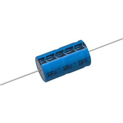 Vishay 220μF Aluminium Electrolytic Capacitor 63V dc, Axial, Through Hole - MAL211818221E3