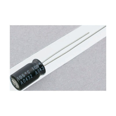Nichicon 5600μF Aluminium Electrolytic Capacitor 10V dc, Radial, Through Hole - UHE1A562MHD6