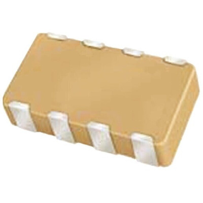 KYOCERA AVX Array Capacitor 470pF 50V dc ±10% 4-way C0G Dielectric , 0612 (1632M), W3A, Surface Mount