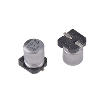 Nichicon 3.3μF Electrolytic Capacitor 50V dc, Surface Mount - UWX1H3R3MCL1GB