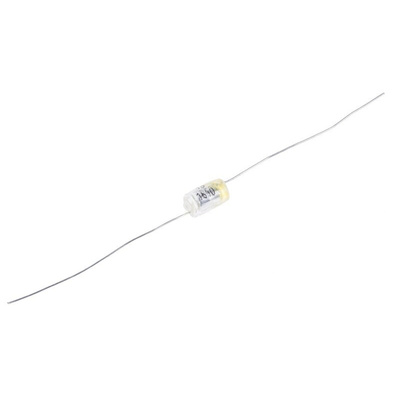 RS PRO Polystyrene Film Capacitor, 160V dc, ±6.67%, 15pF, Through Hole