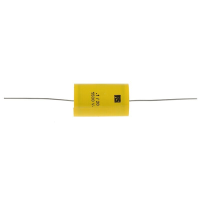 KEMET A72 Polypropylene Film Capacitor, 1.5 kV dc, 450 V ac, ±20%, 100nF, Through Hole