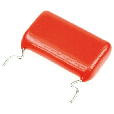 Vishay 368, MKT368 Polyester Film Capacitor, 160 V ac, 250 V dc, ±10%, 1μF, Through Hole