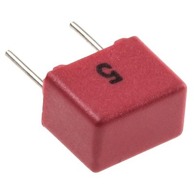 WIMA FKP2 Polypropylene Film Capacitor, 40 V ac, 63 V dc, ±5%, 3.3nF, Through Hole