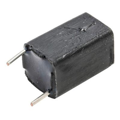 RS PRO Polystyrene Film Capacitor, 63V dc, ±1%, 100pF, Through Hole