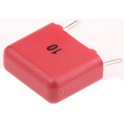 WIMA MKS4 Polyester Film Capacitor, 200 V ac, 400 V dc, ±10%, 100nF, Through Hole