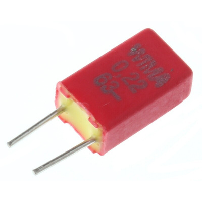 WIMA MKS02 Polyester Film Capacitor, 40 V ac, 63 V dc, ±20%, 220nF, Through Hole