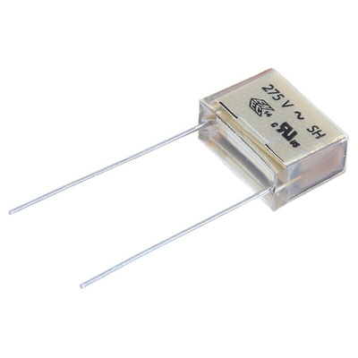 KEMET PME271 Paper Capacitor, 275V ac, ±20%, 68nF, Through Hole