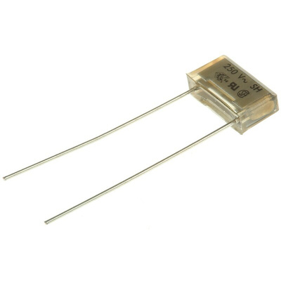KEMET PME271 Paper Capacitor, 250V ac, ±20%, 1nF, Through Hole