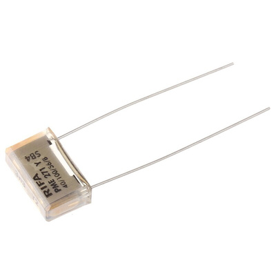 KEMET PME271 Paper Capacitor, 250V ac, ±20%, 3.3nF, Through Hole