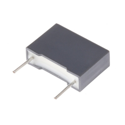 KEMET R60 Polyester Film Capacitor, 40 V ac, 63 V dc, ±5%, 1μF, Through Hole