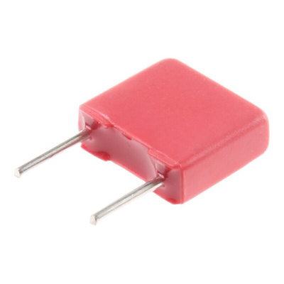 WIMA MKS2 Polyester Film Capacitor, 40 V ac, 63 V dc, ±10%, 10nF, Through Hole