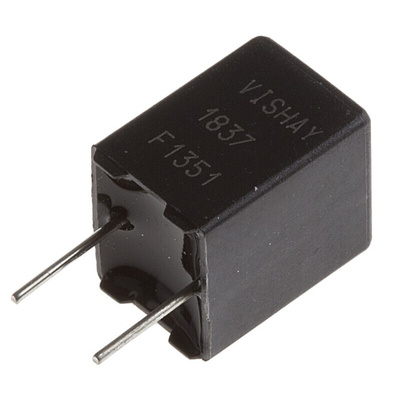 Vishay 100nF Polypropylene Capacitor PP 63 V ac, 100 V dc ±1% Tolerance Through Hole MKP 1837 Series