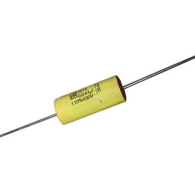 Vishay Metallised Polyester Film Capacitor, 40 V ac, 63 V dc, ±10%, 680nF, Through Hole