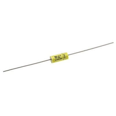 Vishay MKT 1813 Metallised Polyester Film Capacitor, 160 V ac, 250 V dc, ±10%, 100nF, Through Hole