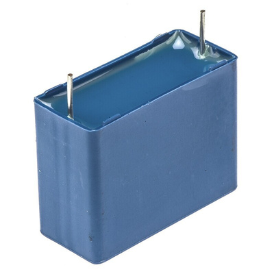 EPCOS B32524 Polyester Film Capacitor, 63 V ac, 100 V dc, ±10%, 22μF, Through Hole