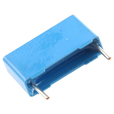 EPCOS B32522 Polyester Film Capacitor, 63 V ac, 100 V dc, ±10%, 1μF, Through Hole